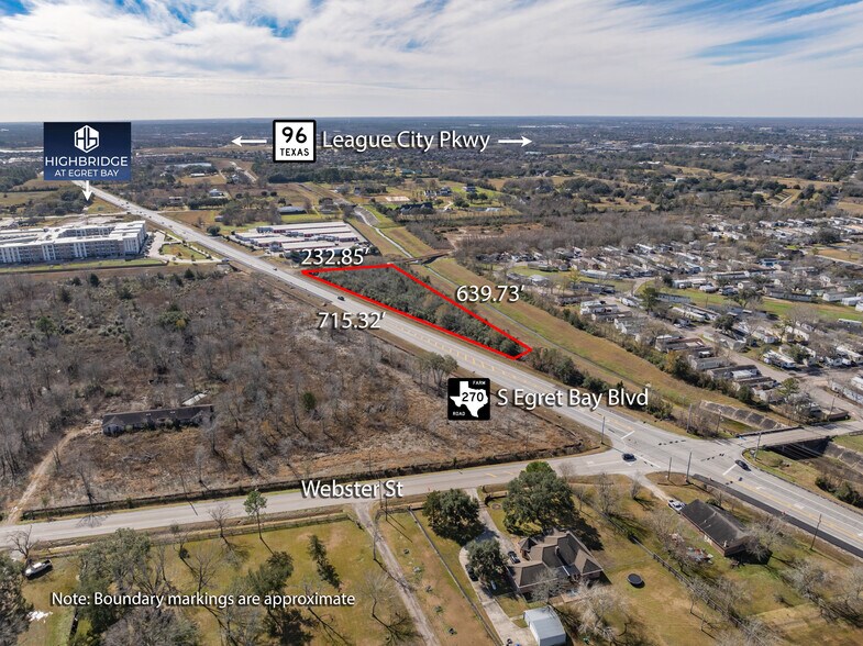 More Photos Of 1.93 AC @ Egret Bay Boulevard & Webster Street, League City Land For Sale