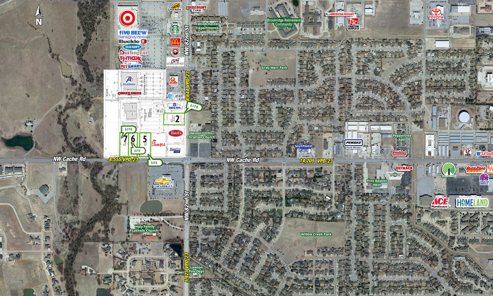 More Photos Of NWQ of NW Cache Rd & NW 82nd St, Lawton Land For Sale