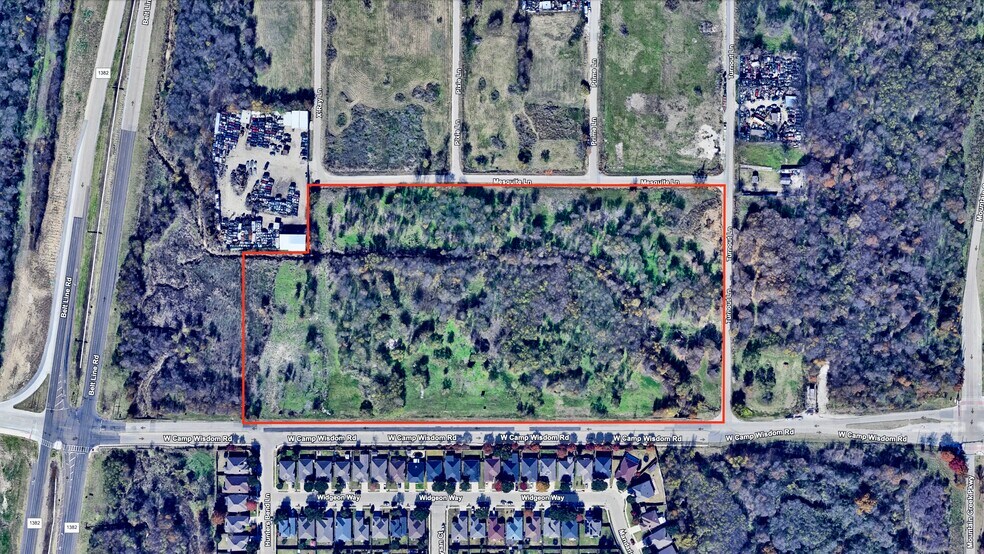 More Photos Of 8421 Camp Wisdom Road, Dallas Land For Sale