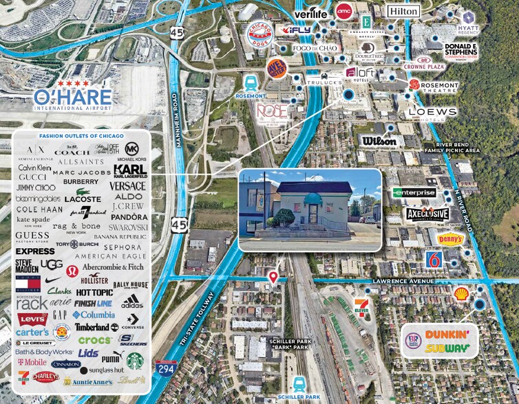 More Photos Of 9809 Lawrence Ave, Schiller Park General Retail For Sale