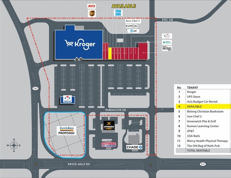 More Photos Of 5210-5254 Kings Mills Rd, Mason Unknown For Lease