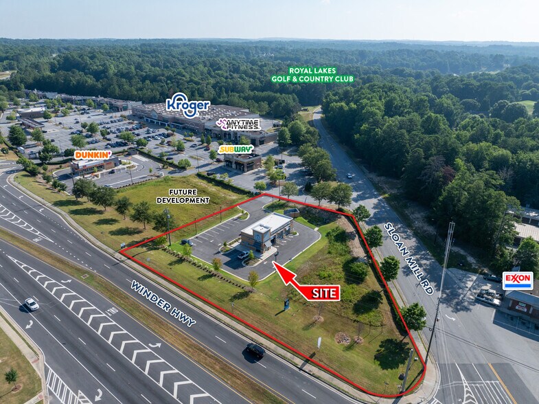 More Photos Of 4049 Winder Hwy, Flowery Branch Service Station For Sale