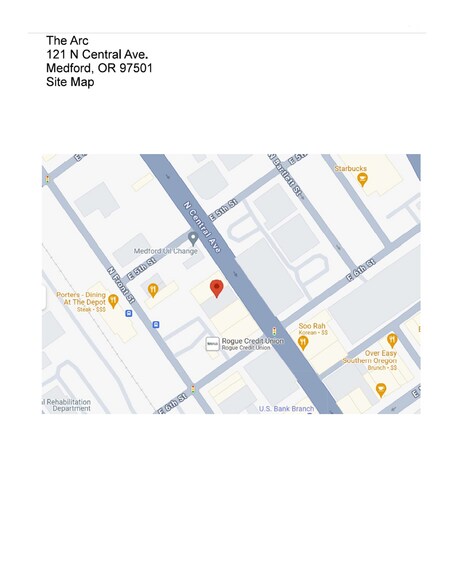 More Photos Of 117-121 N Central, Medford Storefront Retail Office For Sale