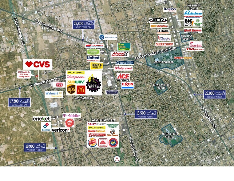 More Photos Of 2707 Pacific, Odessa Land For Sale