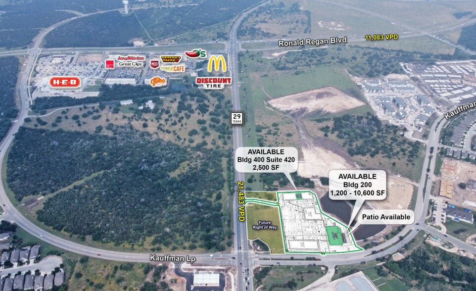 More Photos Of 2021 Kauffman Loop, Georgetown Storefront Retail Office For Lease