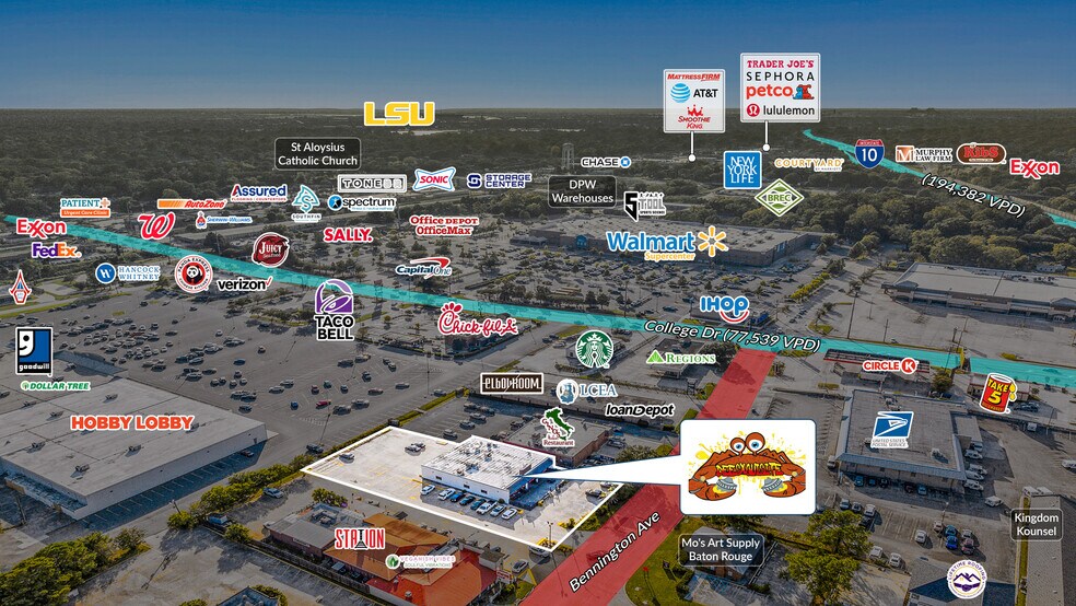 More Photos Of 4564 Bennington Ave, Baton Rouge Restaurant For Sale