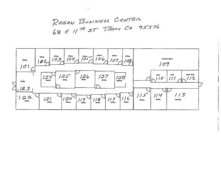 More Photos Of 68 E 11th St, Tracy Office For Lease