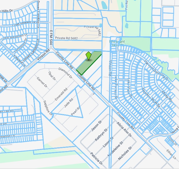 More Photos Of 2033 Vinson rd, Wylie Land For Sale