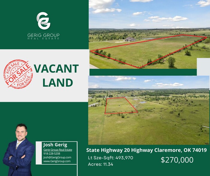 More Photos Of State Highway 20 Highway Claremore, OK 74019, Claremore Land For Sale