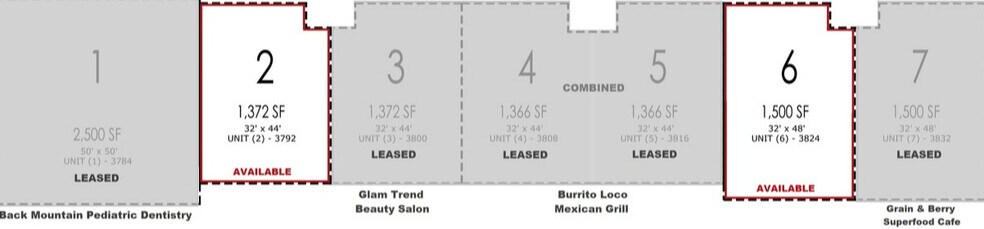 More Photos Of 3500 Route 415, Dallas Storefront For Lease