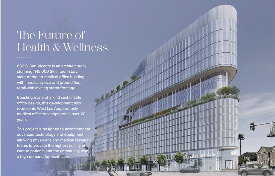 More Photos Of 650-676 S San Vicente Blvd, Los Angeles Medical For Lease