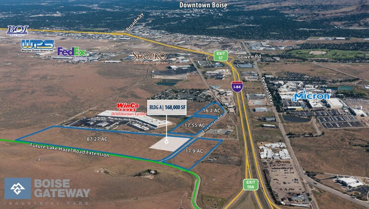 More Photos Of 2500 E Freight St, Boise Warehouse For Lease