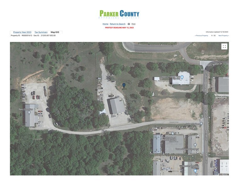 More Photos Of 1808 Barnett Dr, Weatherford Warehouse For Lease