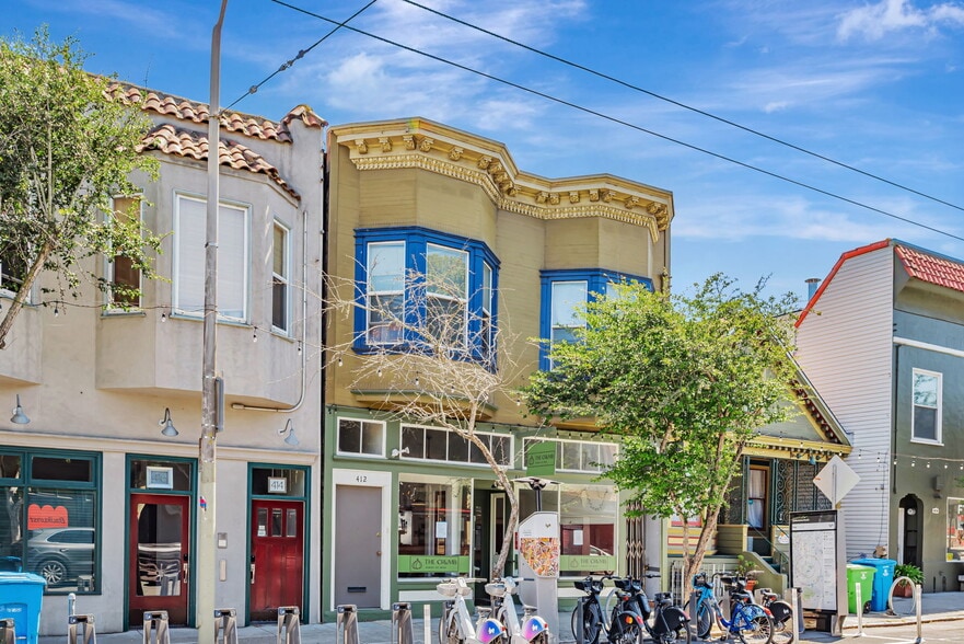 More Photos Of 408-412 Cortland Ave, San Francisco Storefront Retail Residential For Lease
