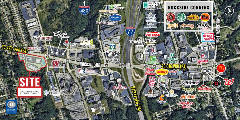 Primary Photo Of 4114 Rockside Rd, Seven Hills General Retail For Lease