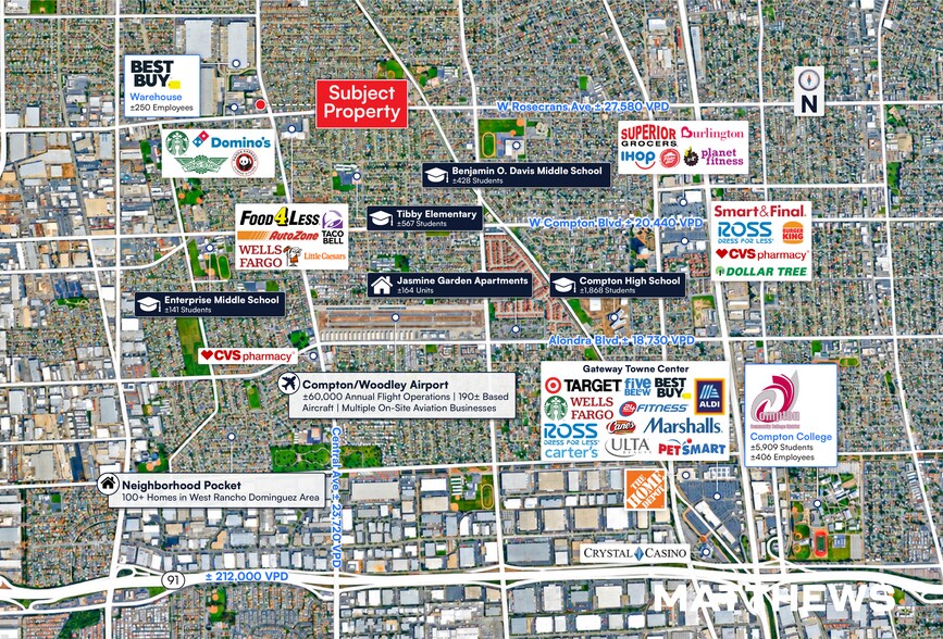 More Photos Of 1001 N Central Ave, Compton General Retail For Sale