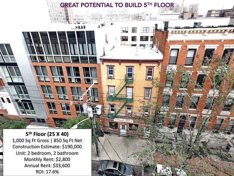 More Photos Of 87 Jefferson St, Hoboken Storefront Retail Residential For Sale