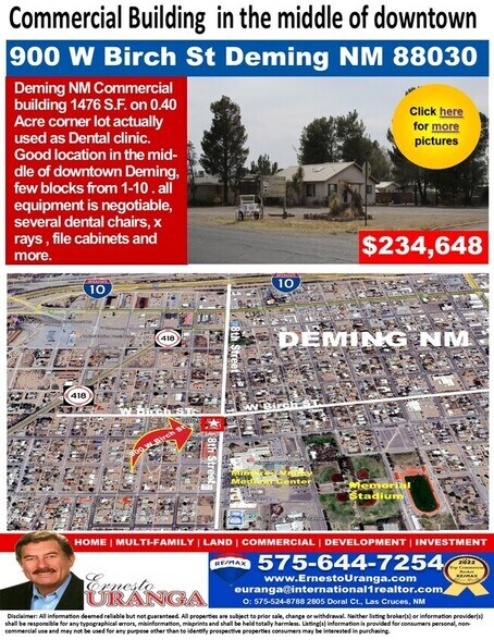 More Photos Of 900 W Birch St, Deming Medical For Sale