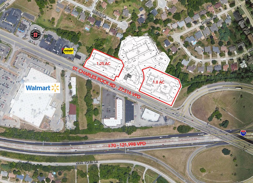 Primary Photo Of 11717-11737 St. Charles Rock Rd, Bridgeton Land For Sale