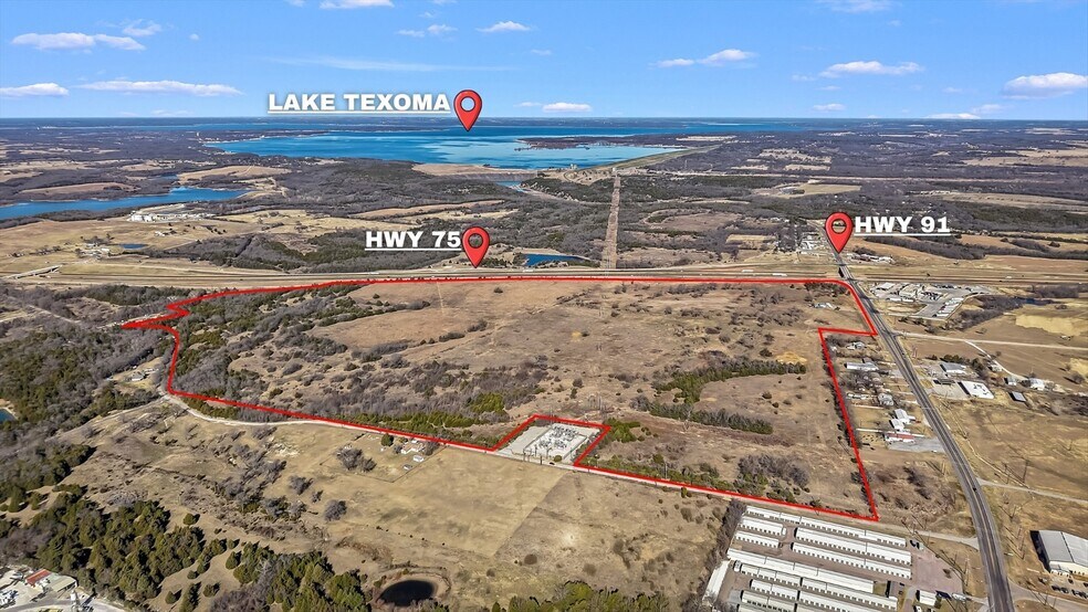 Primary Photo Of 4105 N Highway 91, Denison Land For Sale