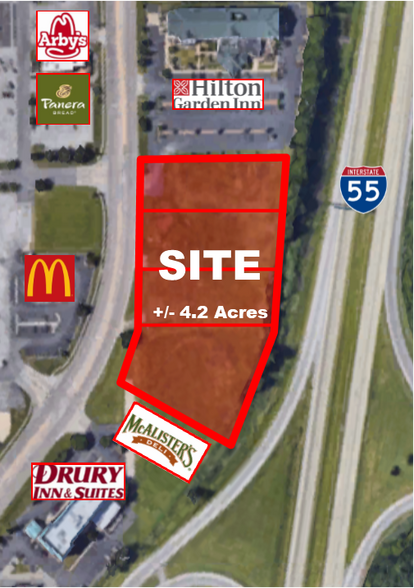 More Photos Of 3124 S Dirksen Pky, Springfield Land For Sale