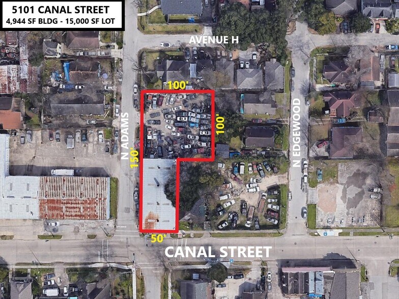 More Photos Of 5101 Canal St, Houston Flex For Lease