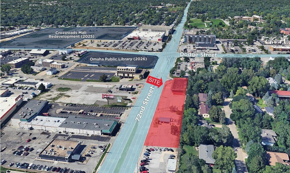 Primary Photo Of 333 S 72nd St, Omaha Land For Sale