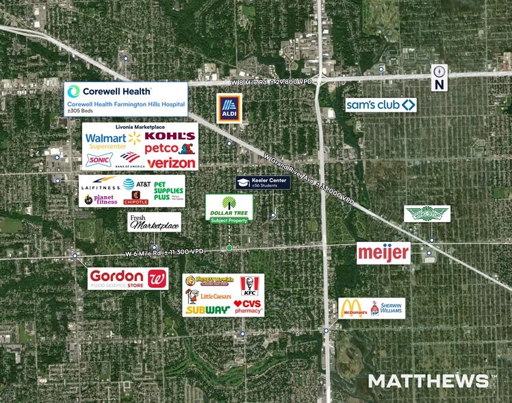 More Photos Of 26058 W 6 Mile Rd, Redford Township Freestanding For Sale
