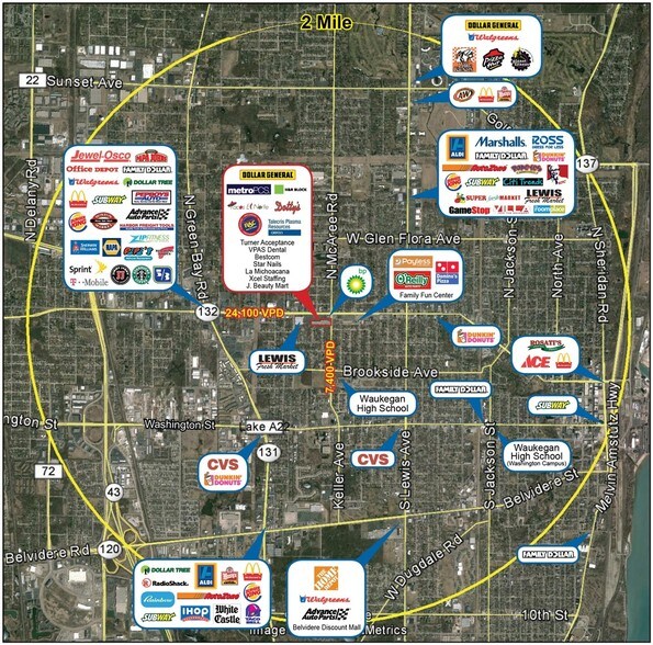 More Photos Of 2601-2709 W Grand Ave, Waukegan Unknown For Lease