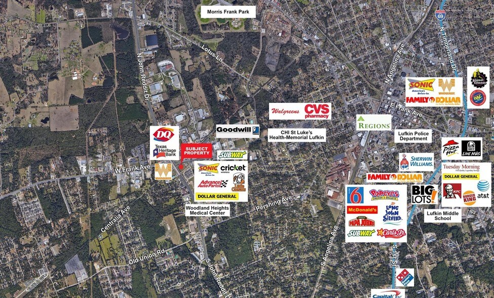 More Photos Of 101 S John Redditt Dr, Lufkin Medical For Sale