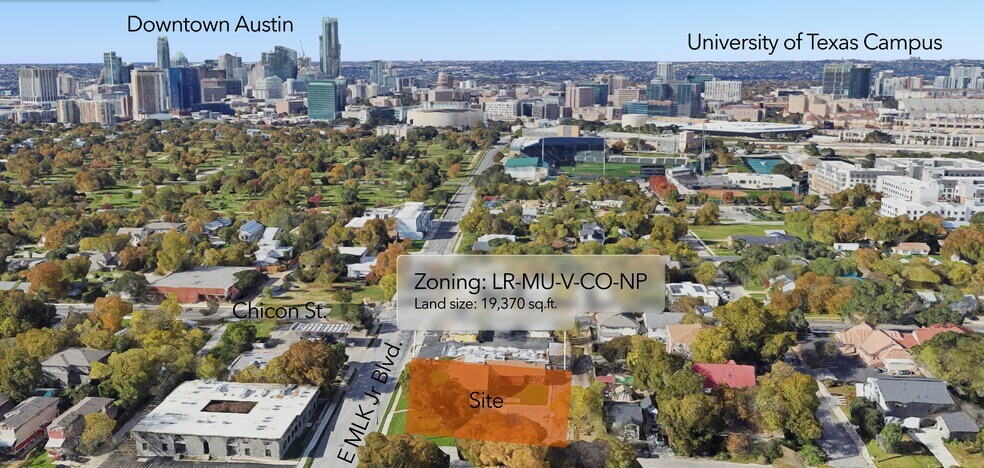 Primary Photo Of 1910 E Martin Luther King Jr Blvd, Austin Land For Sale