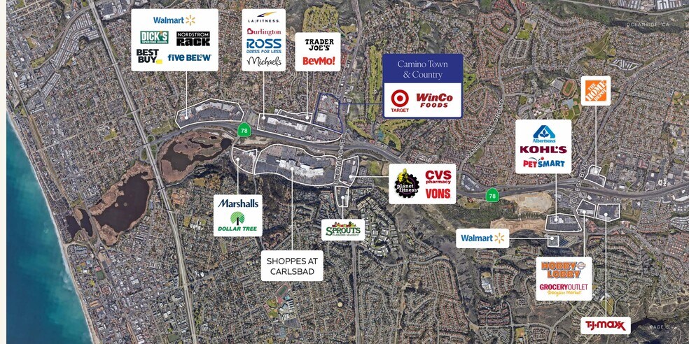 More Photos Of 2213-2281 S El Camino Real -, Oceanside Unknown For Lease
