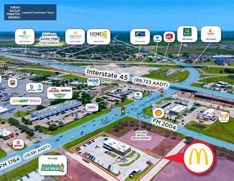 More Photos Of 2701 FM1764, Texas City Fast Food For Sale