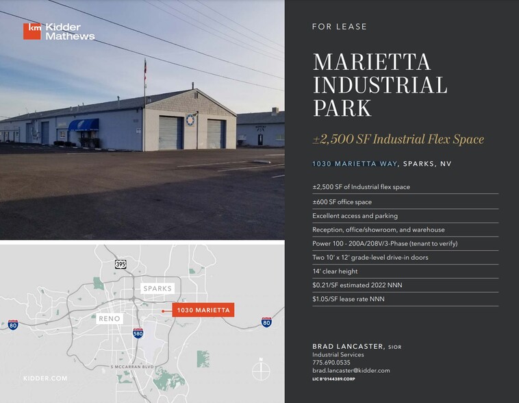 Primary Photo Of 1030 Marietta Way, Sparks Warehouse For Lease