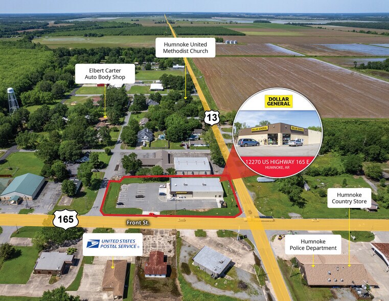 More Photos Of 12270 US Highway 165 E, Humnoke Freestanding For Sale