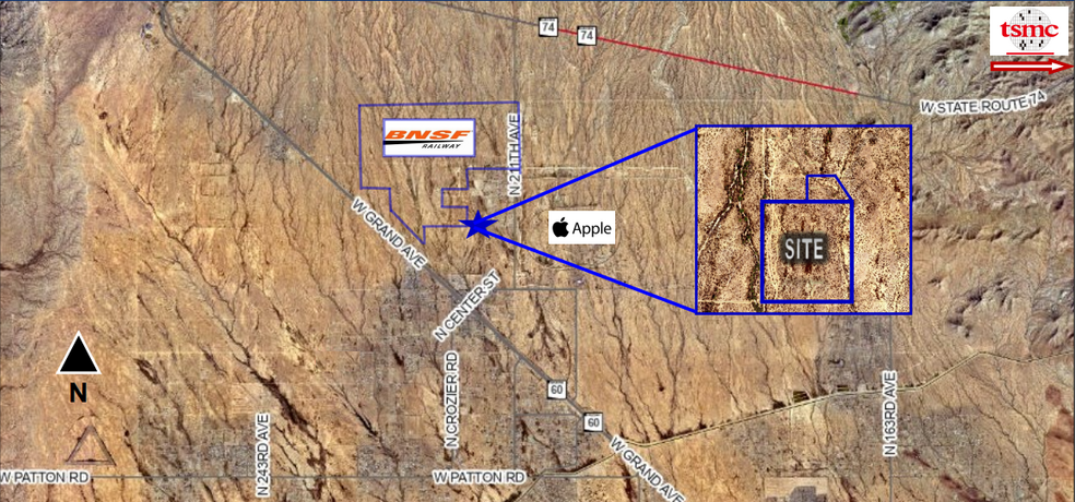 Primary Photo Of Adjacent to BNSF Land on Crozier (219th), Wittmann Land For Sale