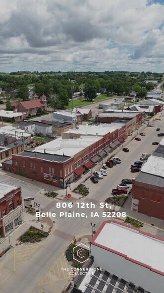 Primary Photo Of 806 12th St, Belle Plaine Storefront Retail Residential For Sale