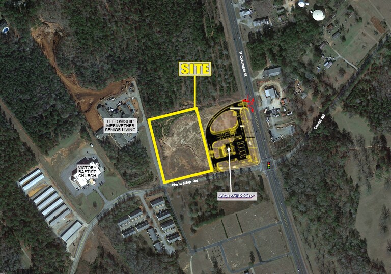 Primary Photo Of US Highway 441 Hwy @ Meriwether Road NW, Milledgeville Land For Sale