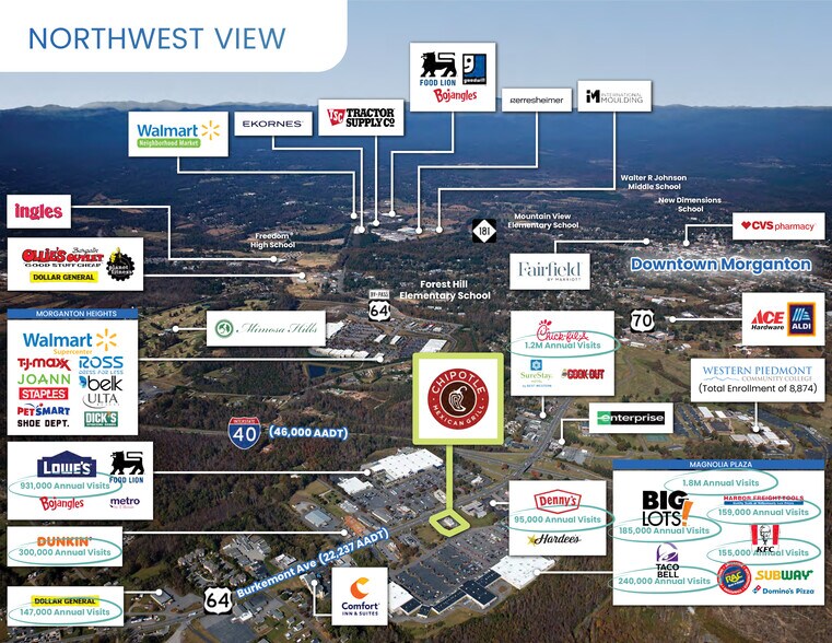 More Photos Of 1219 Burkemont Ave, Morganton Fast Food For Sale