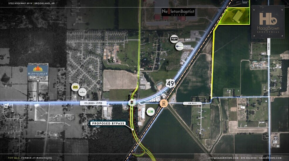 More Photos Of 5732 Highway 49 North, Brookland Land For Sale