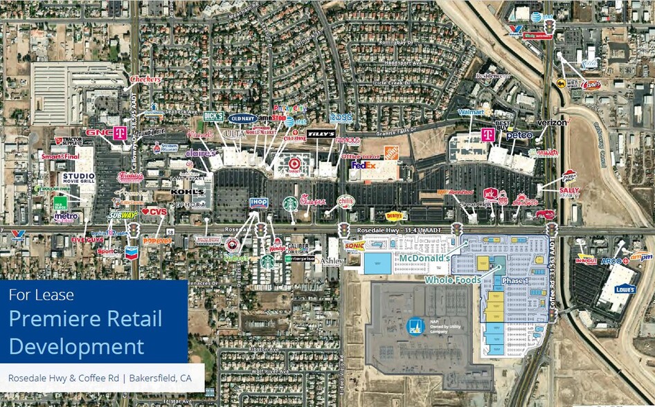 Primary Photo Of Rosedale Hwy, Bakersfield Land For Lease