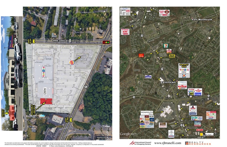 More Photos Of 133-137 Highway 35, Eatontown Freestanding For Lease