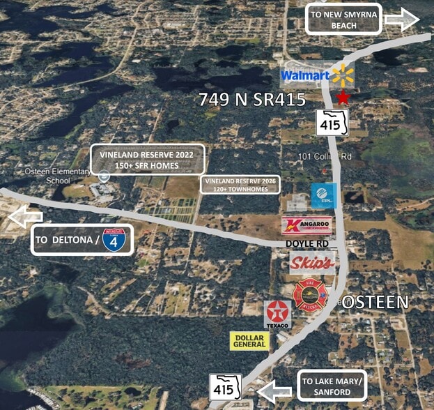 More Photos Of 749 N State Road 415, Osteen Office Residential For Sale