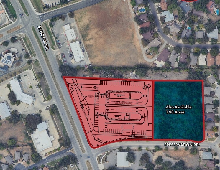 Primary Photo Of 8682 Bandera Rd, San Antonio Land For Lease