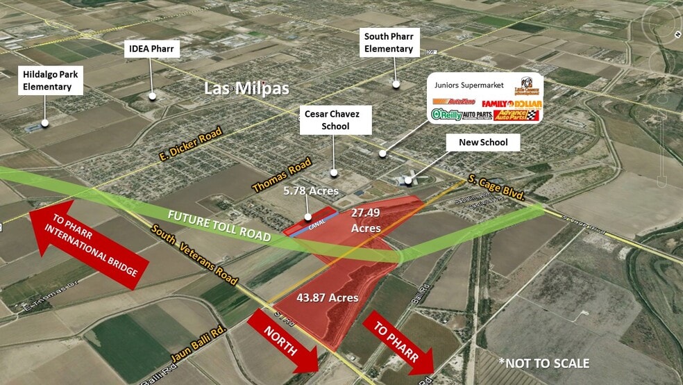 More Photos Of S. Veterans and Juan Balli Road, Pharr Land For Sale