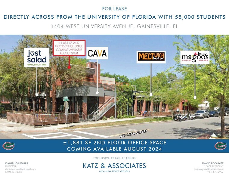 1404 W University Ave, Gainesville, FL 32603 Retail For Lease