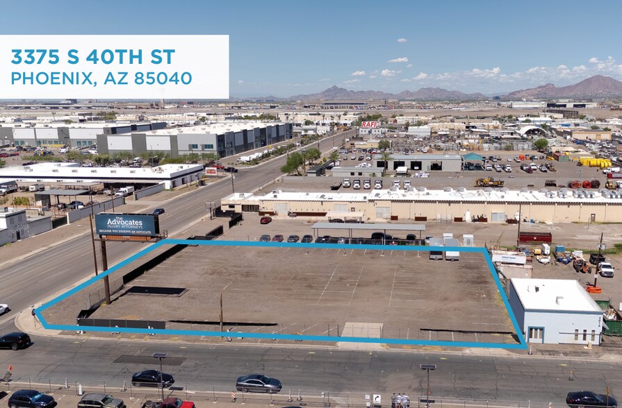 Primary Photo Of 3375 S 40th St, Phoenix Land For Sale