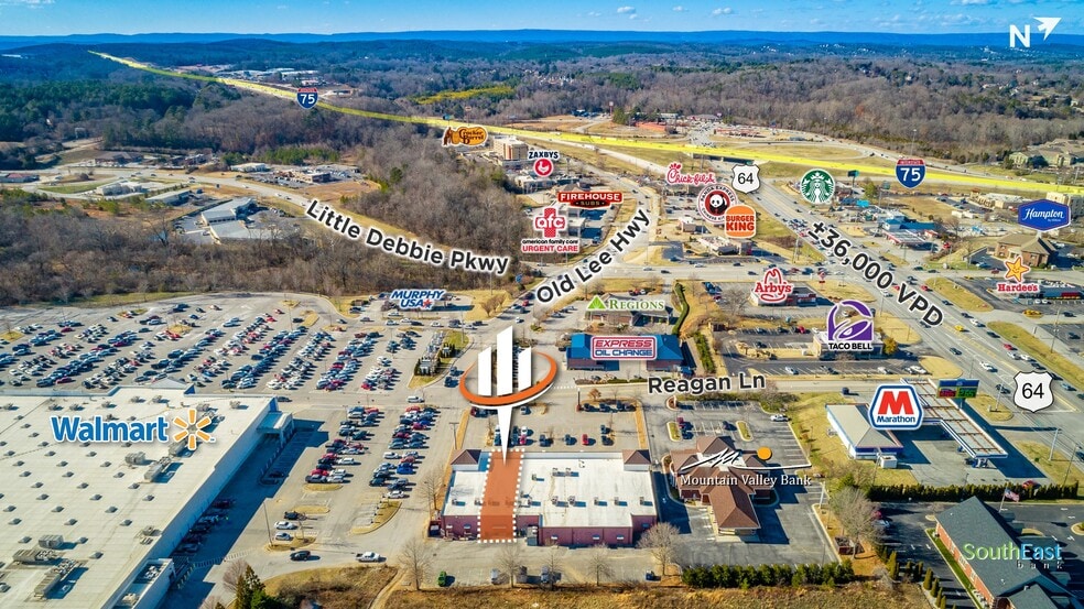 More Photos Of 5910 Reagan Ln, Ooltewah General Retail For Lease