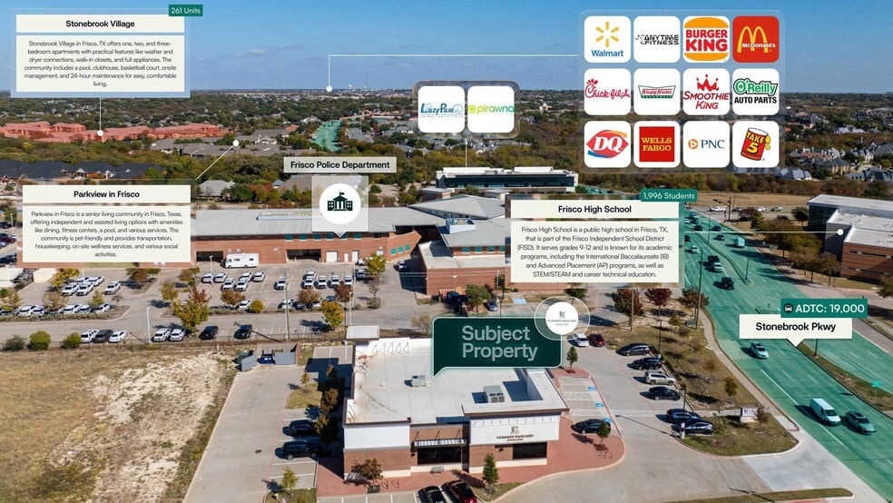 More Photos Of 7100 Stonebrook Pky, Frisco Storefront Retail Office For Sale