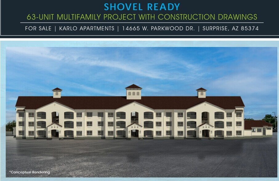 Primary Photo Of 14665 W Parkwood Dr, Surprise Land For Sale